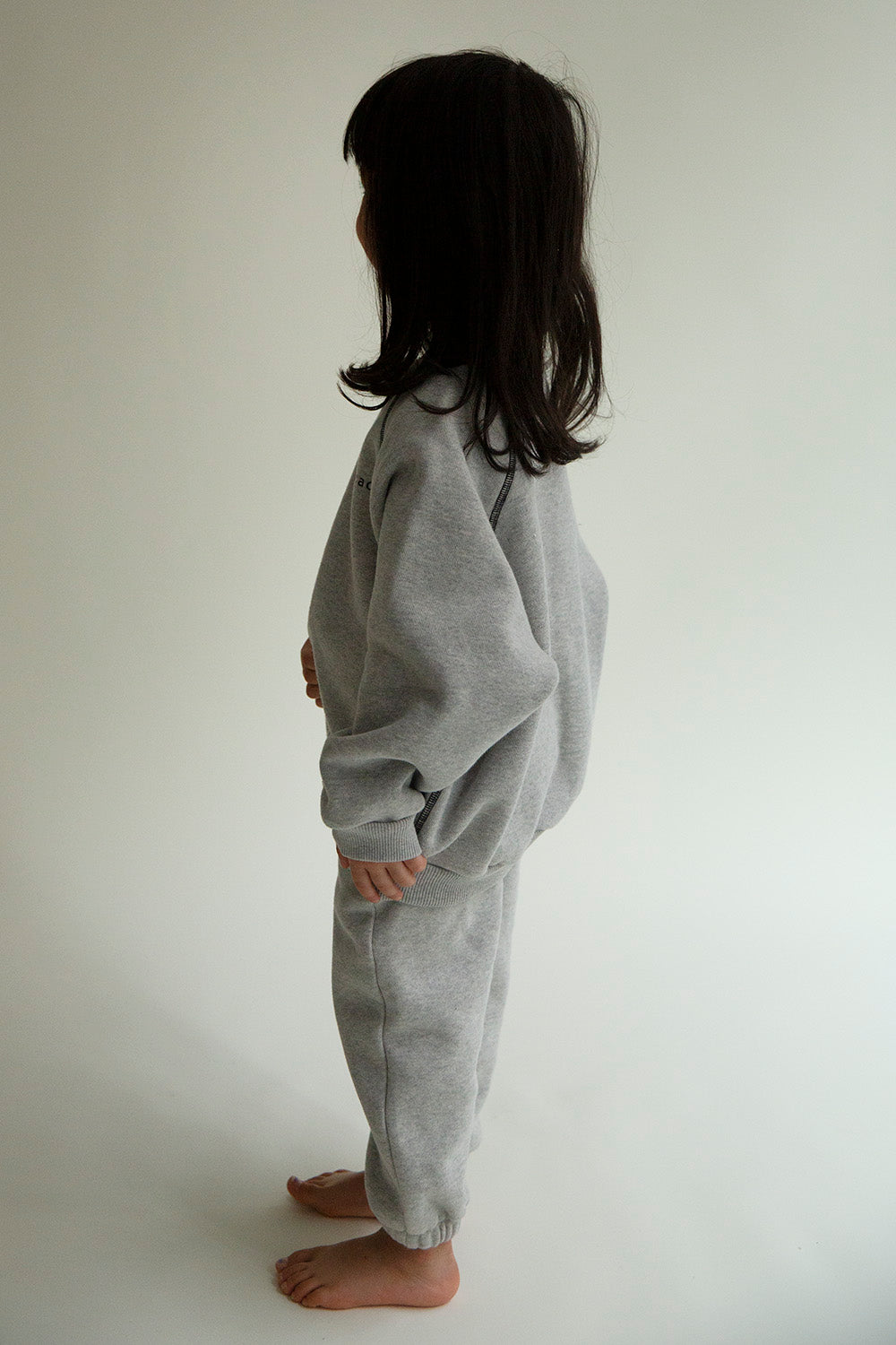 Kaminari chunky sweatshirt - grey melange