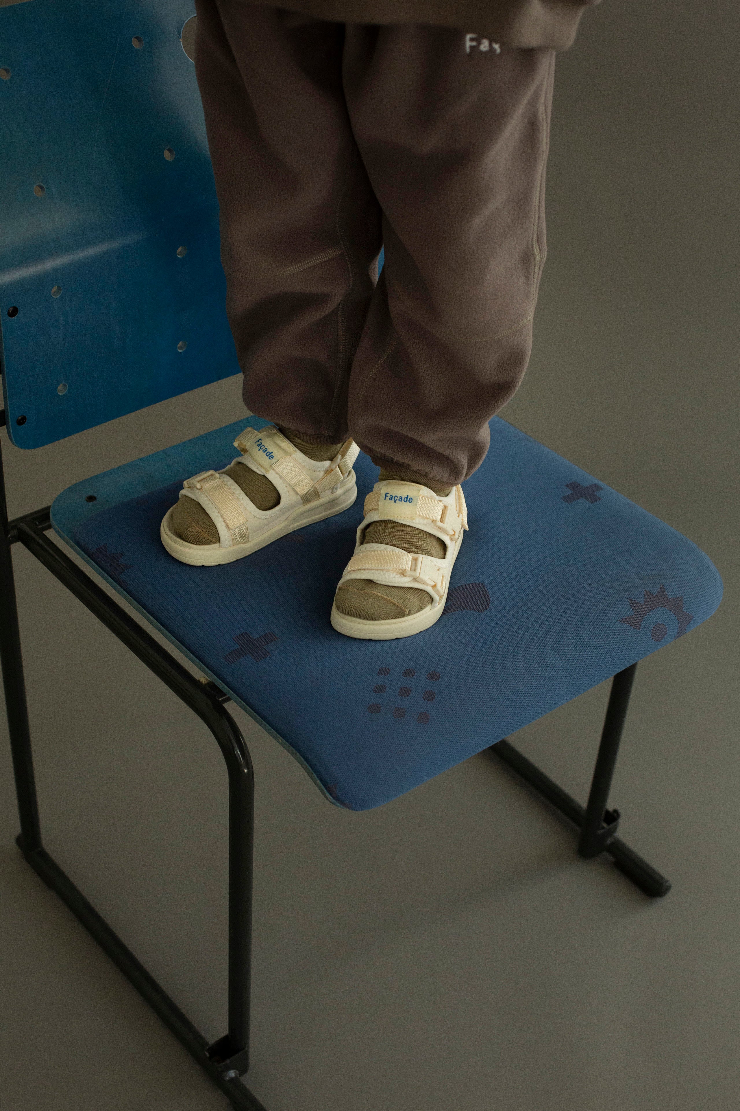 Saraq fleece pants - mole