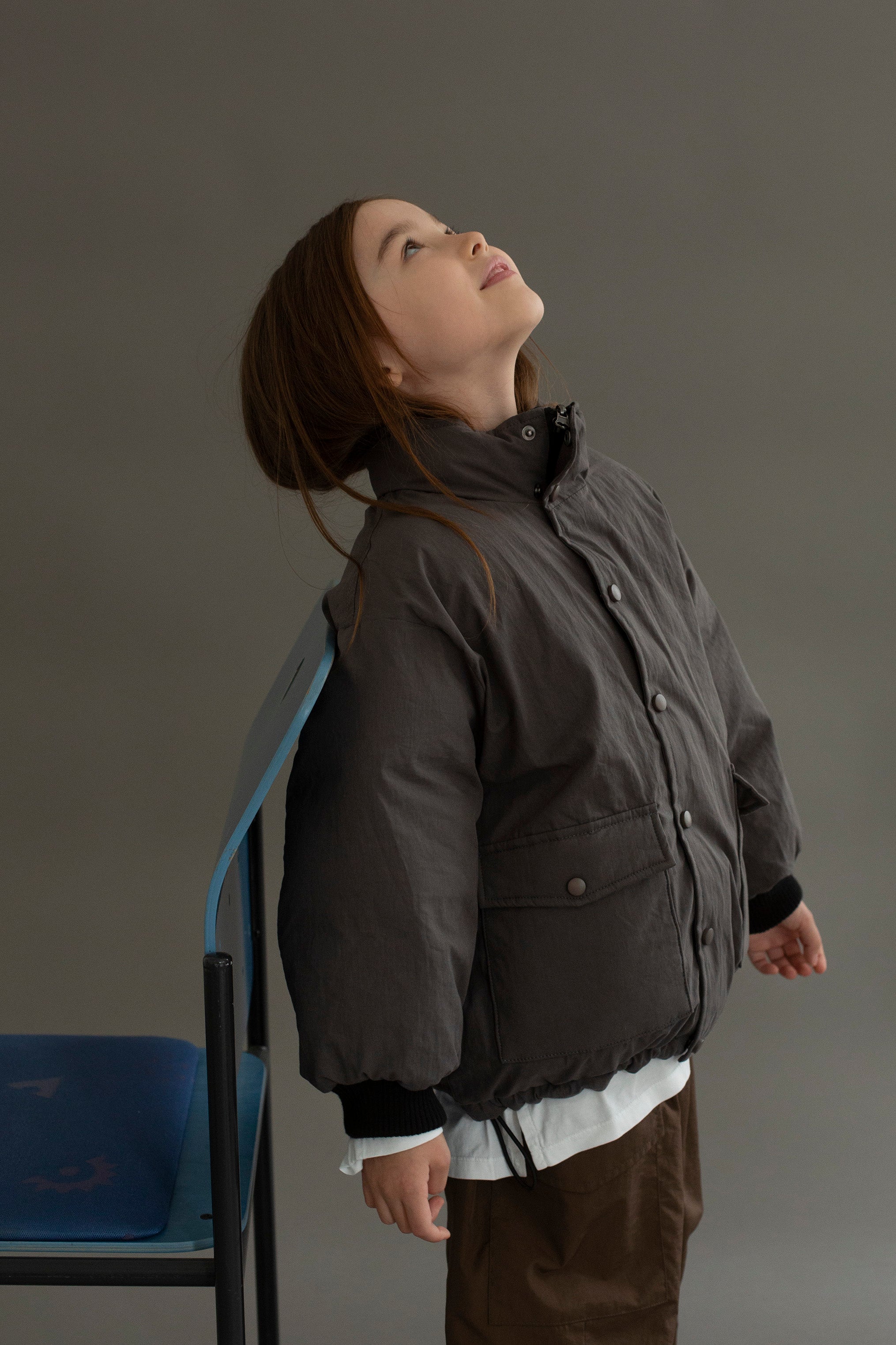 Fauteull reversible jacket - black/grey