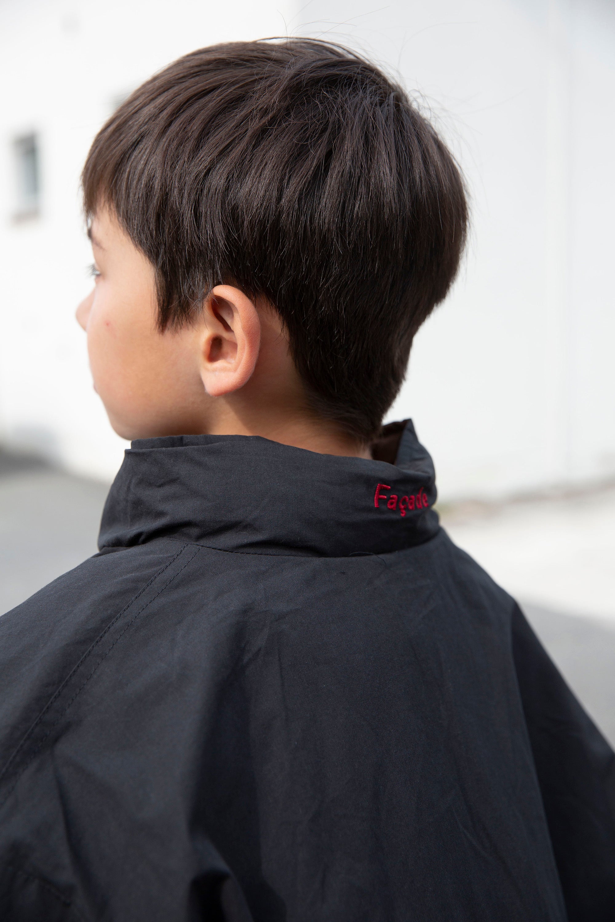 Suno reversible jacket - Black/Coffee
