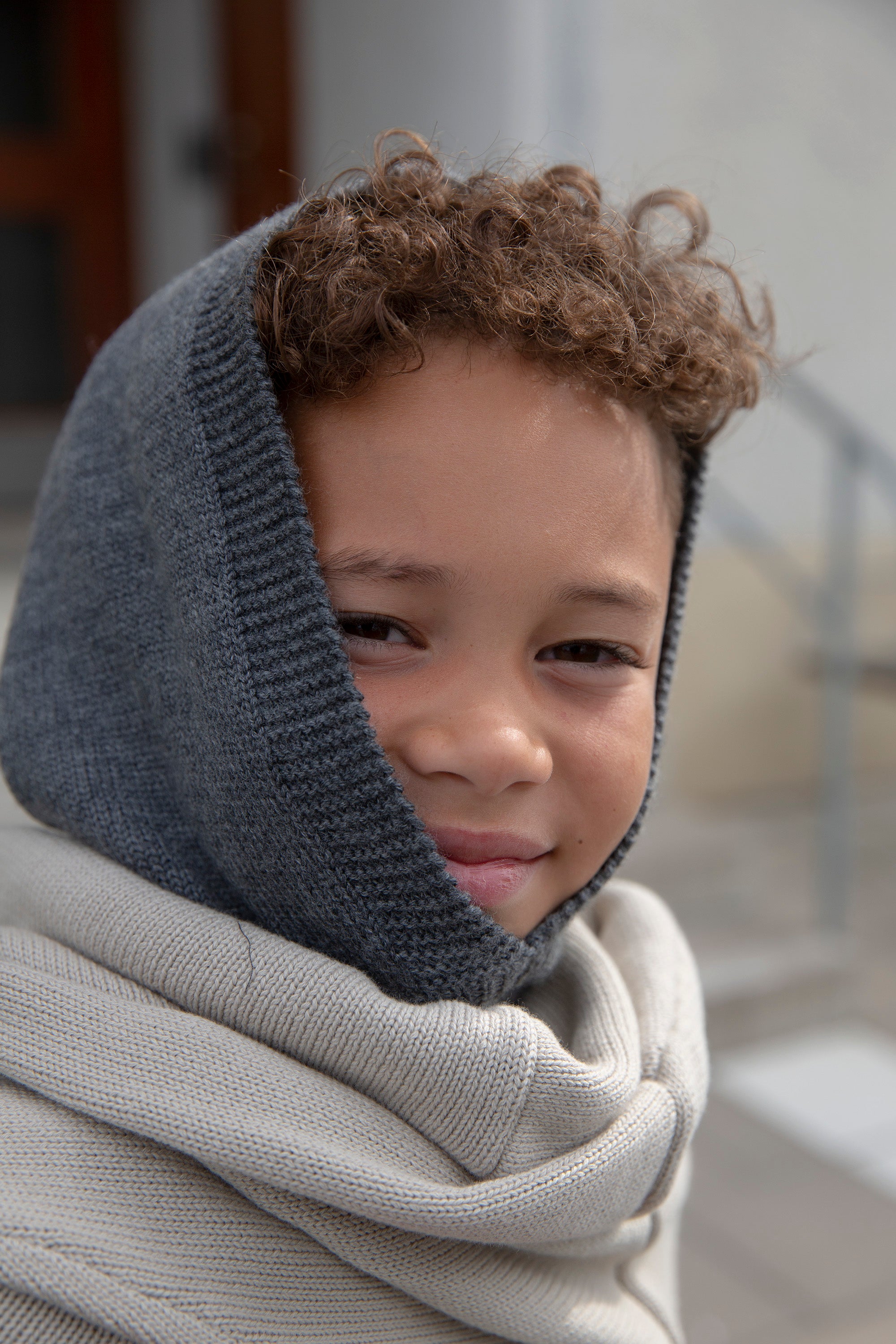 Ento merino balaclava - Anthracite