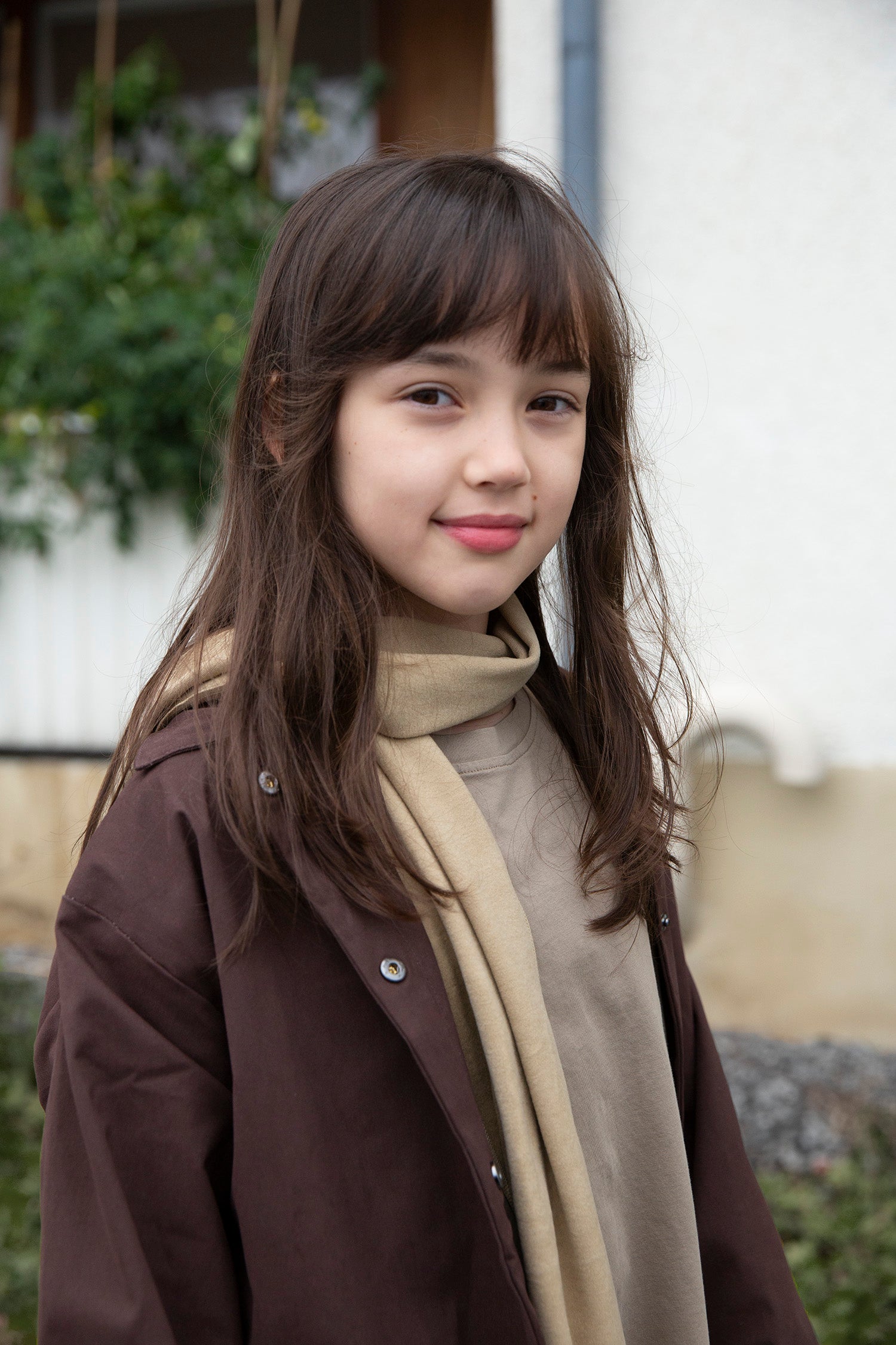 Shigemi soft waxed coat - Coffee