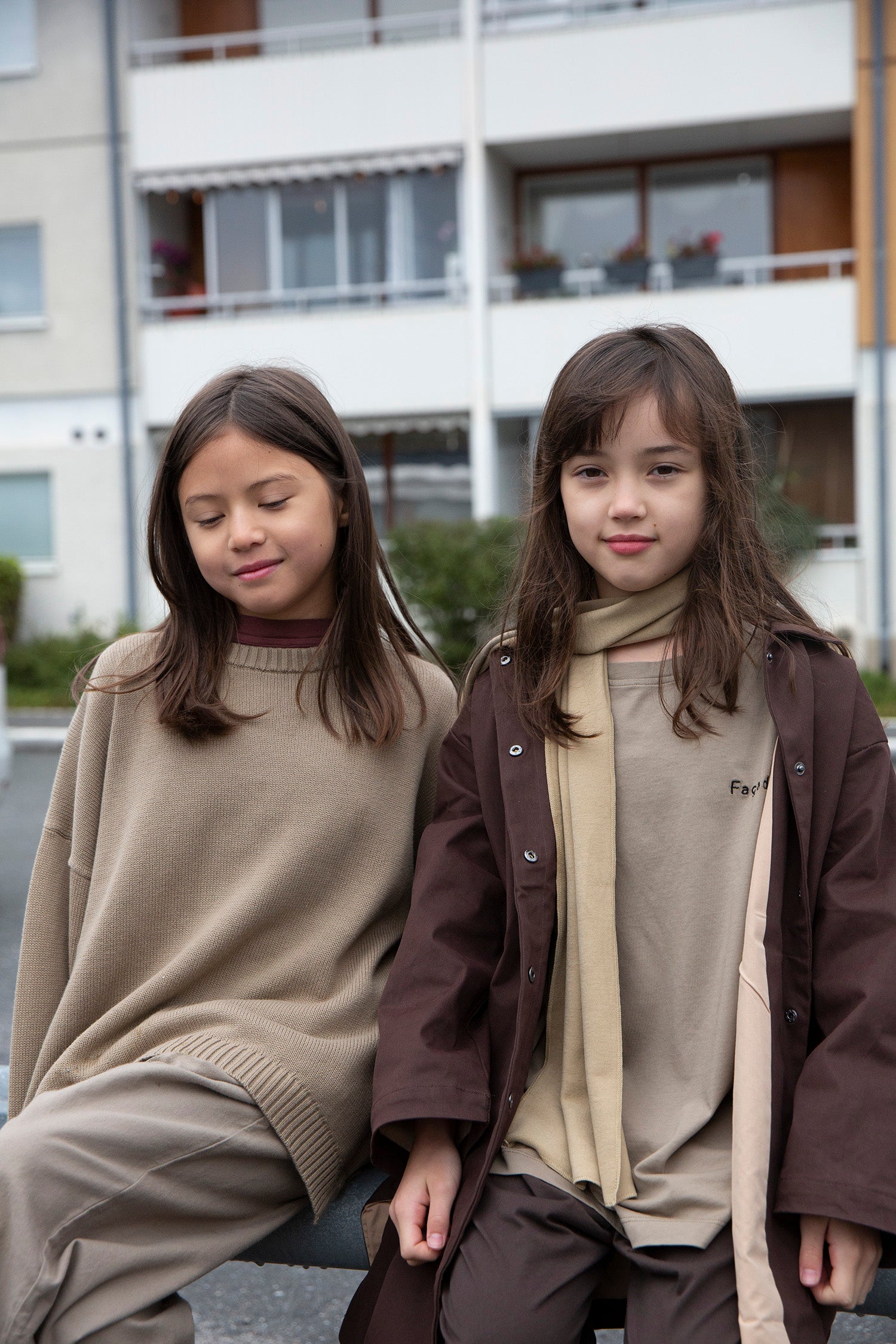 Shigemi soft waxed coat - Coffee