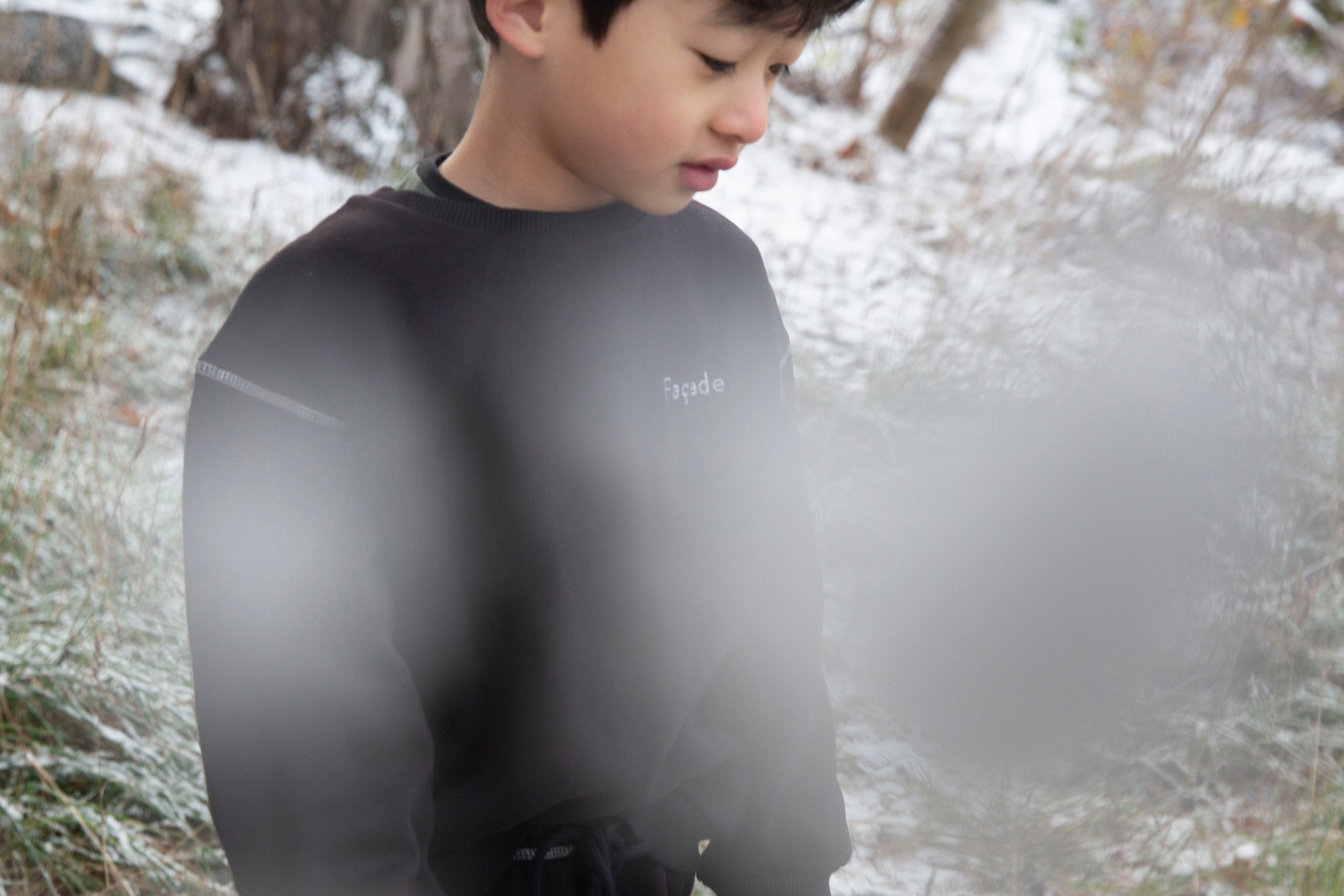 Hama chunky sweatshirt - Black