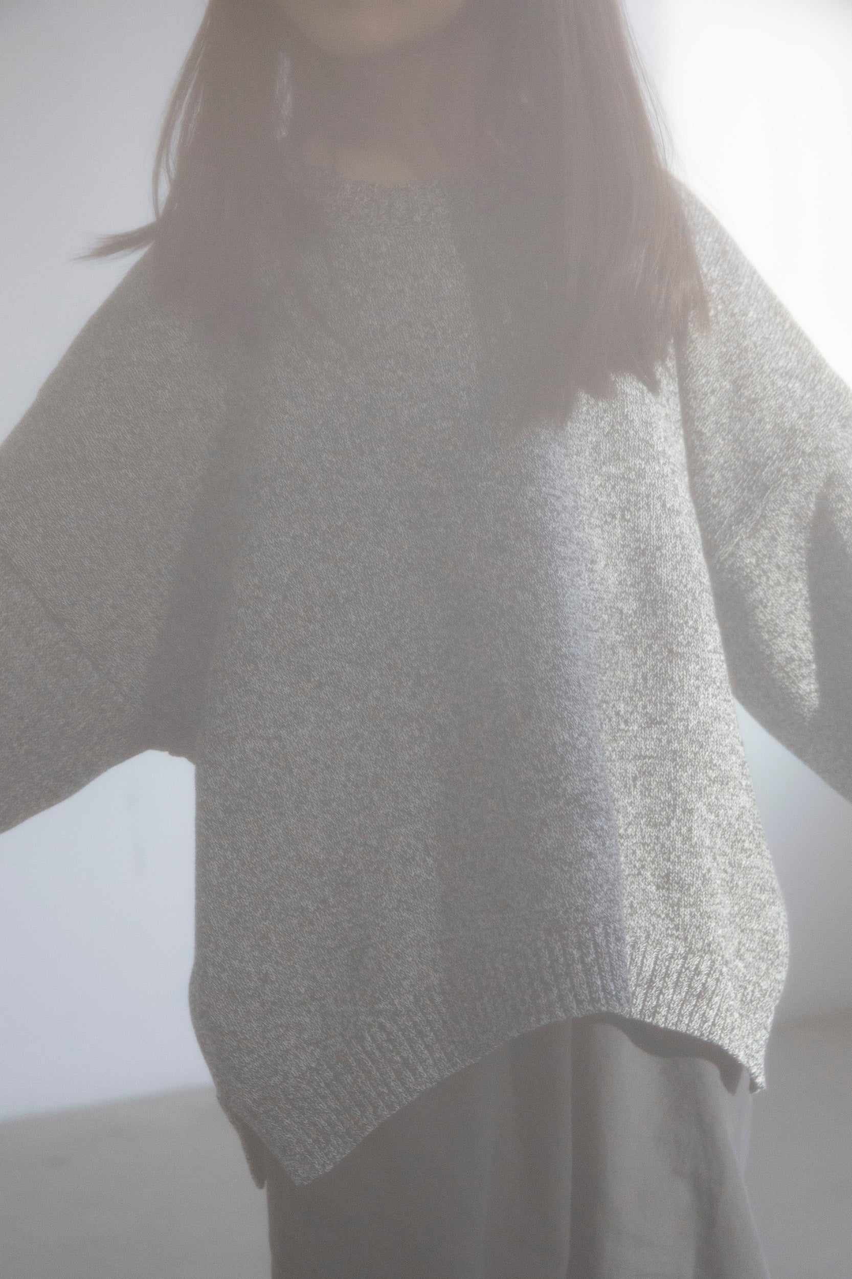Sora fine knit sweater - Starry night
