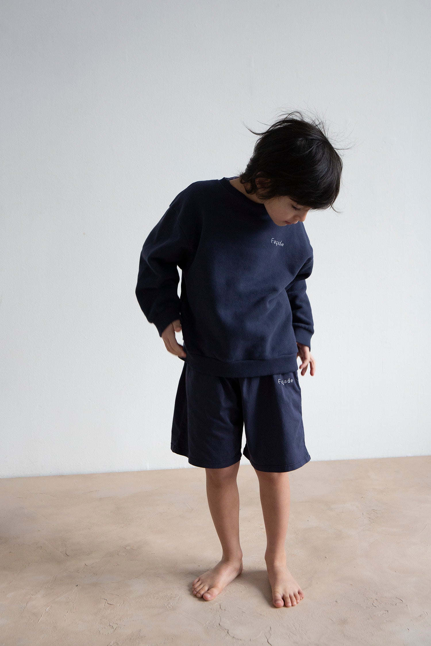 Ki chunky sweatshirt - Navy blue