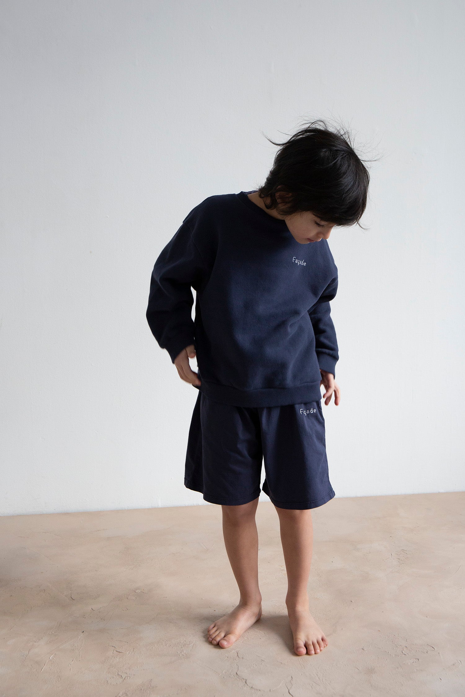Relaxed Shorts in Navy