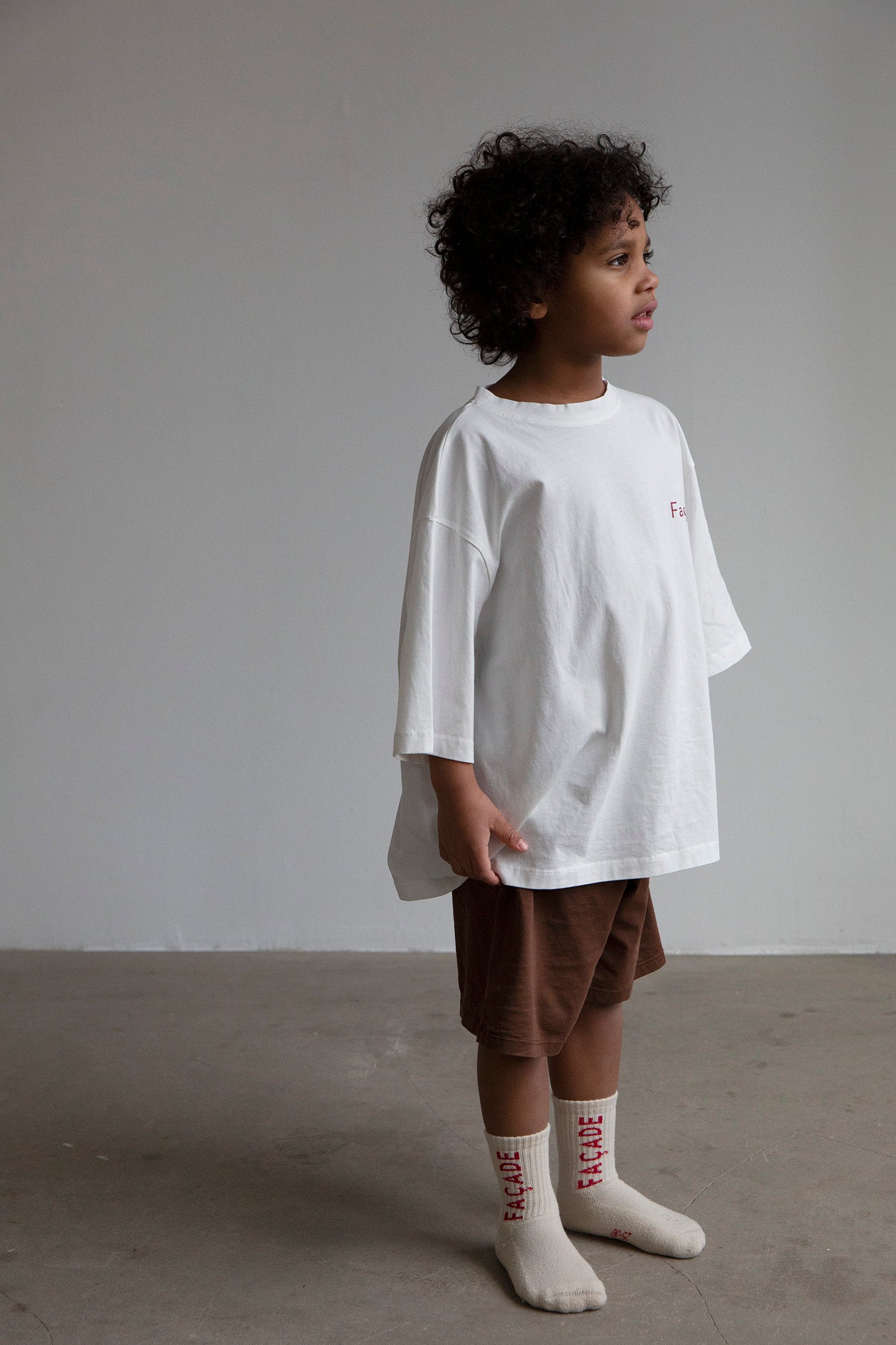 Nara relaxed shorts - Choco