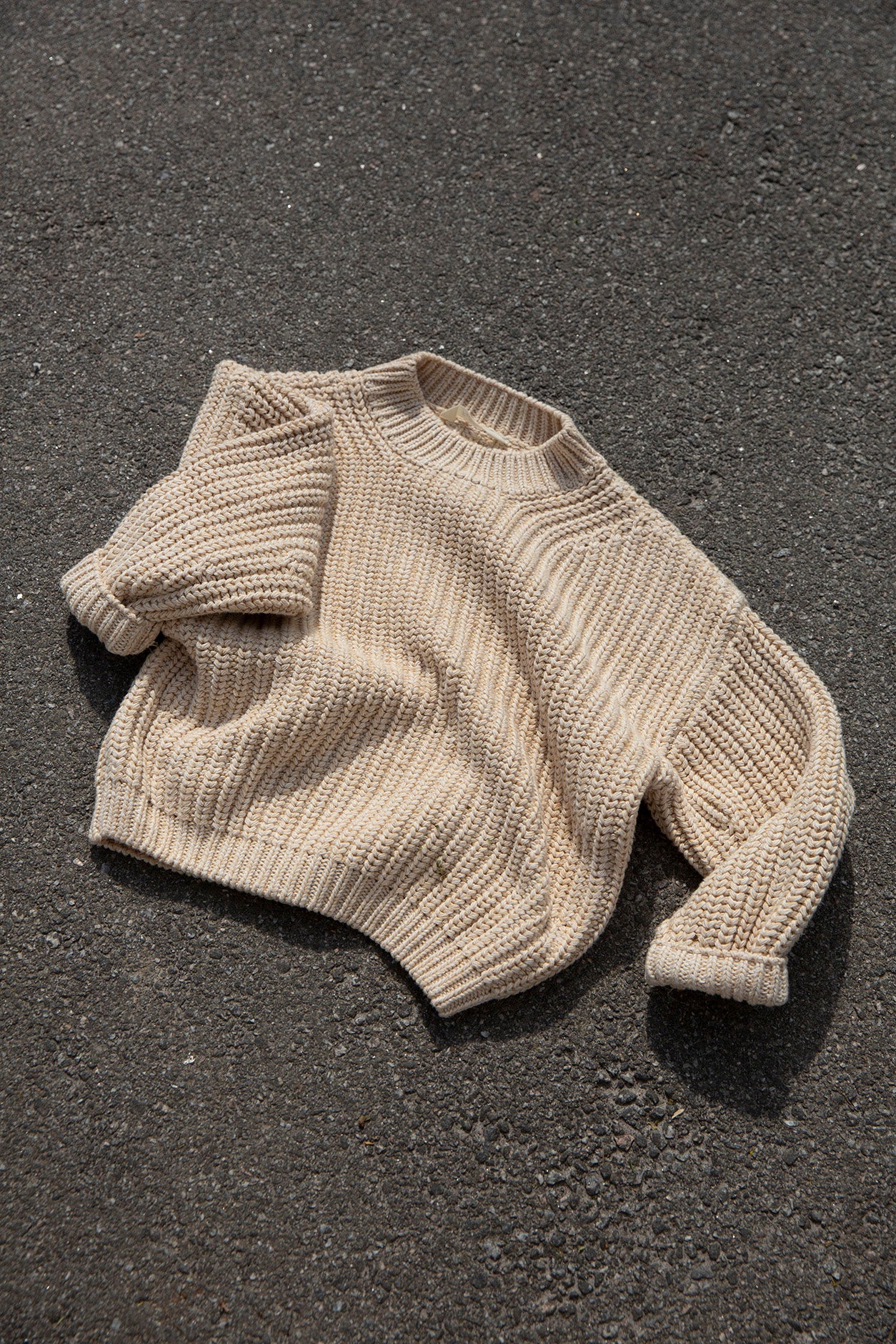Nuage knitted sweater - wheat mix