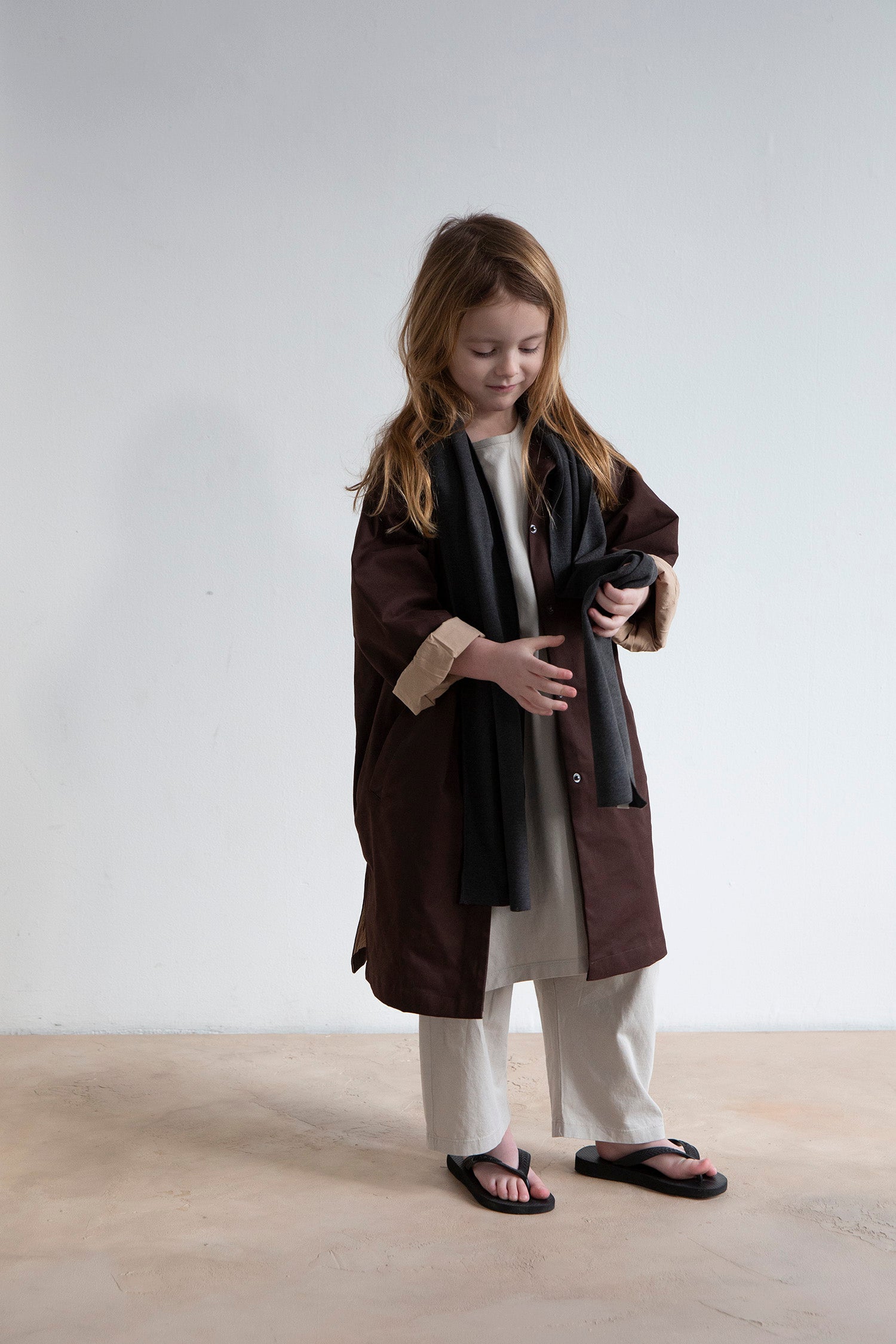 facade ロングコート　2-3y facade ロングコート2-3y