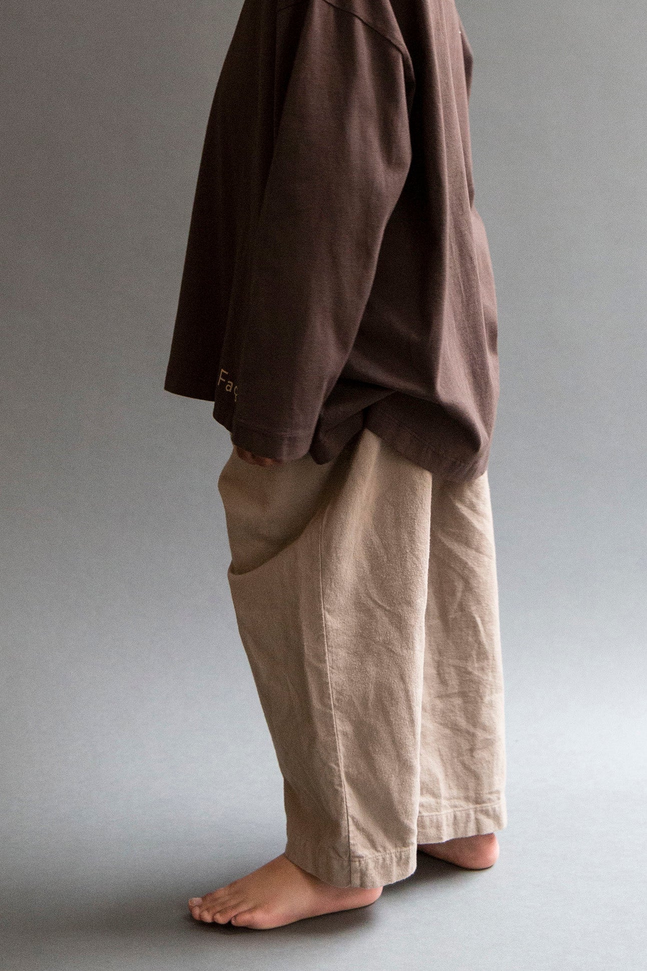 Rokku soft sidewalk pants - Taupe