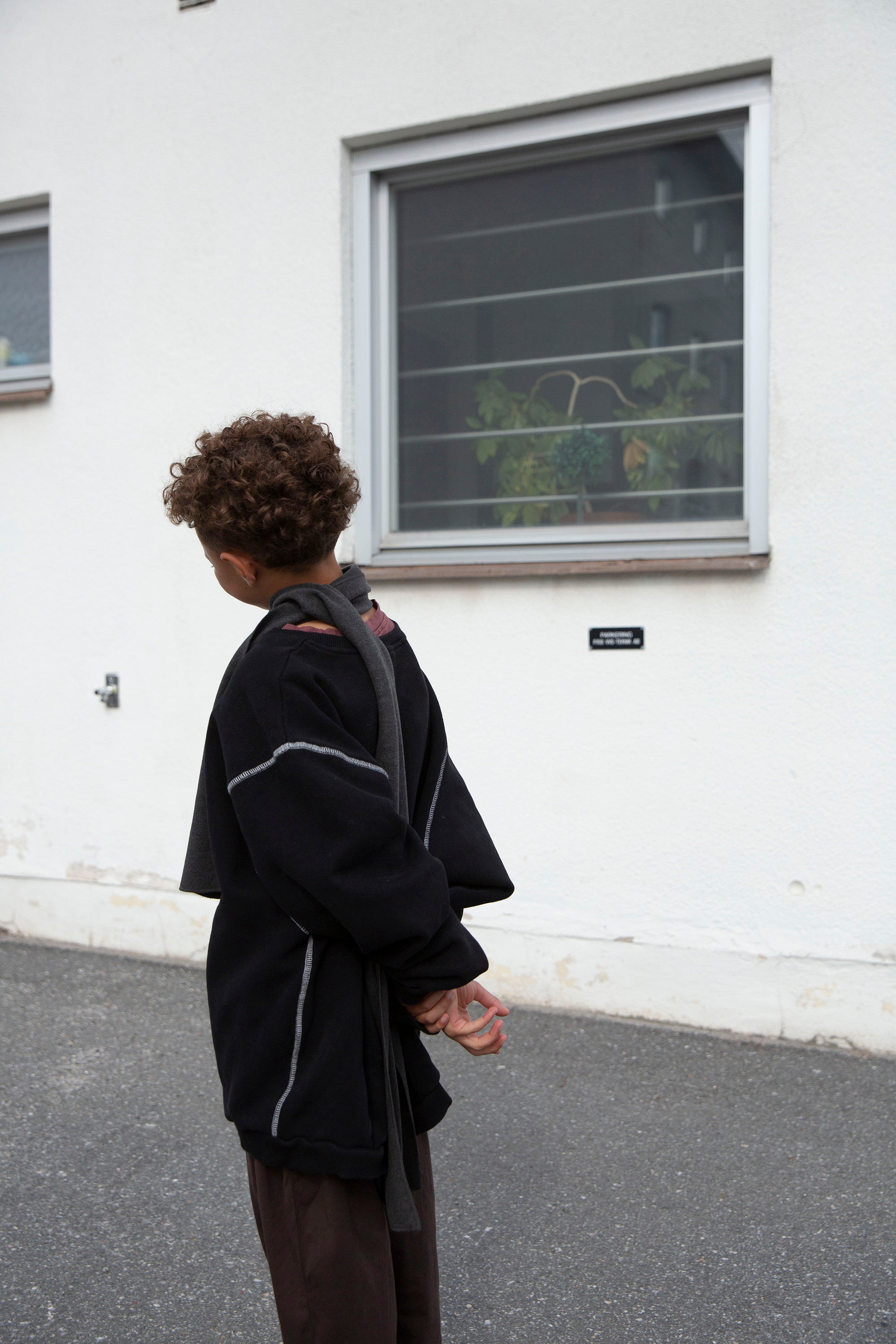 Hama chunky sweatshirt - Black